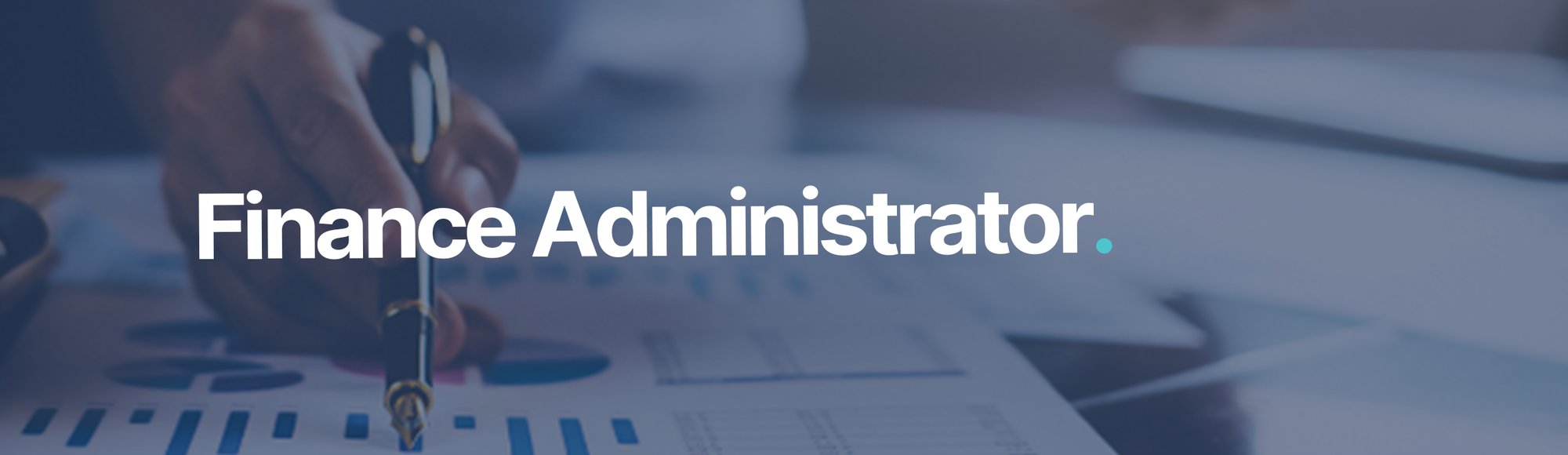 Finance Administrator Cover